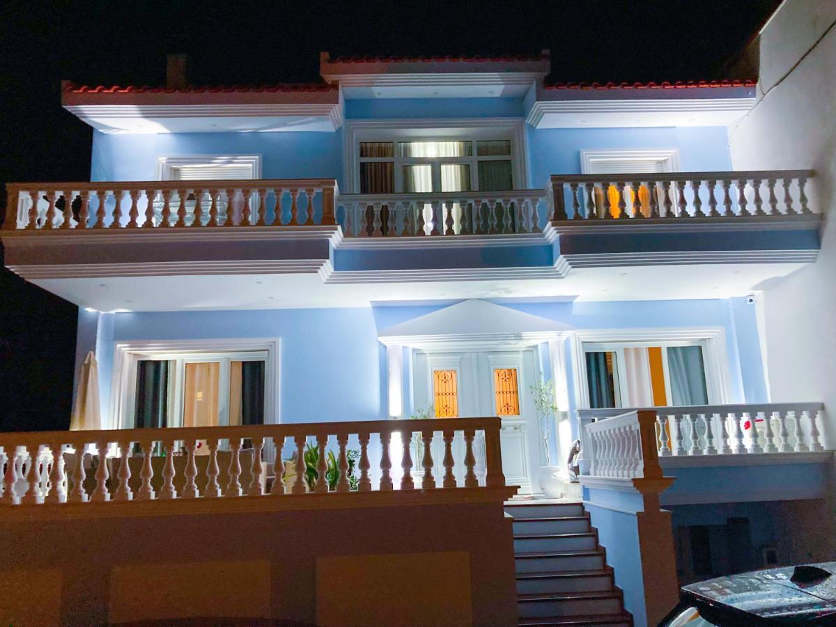 Beach Blue Villa Corinth Exteriör bild